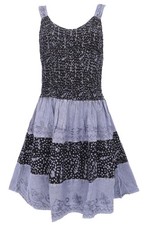 Besticktes indisches Minikleid