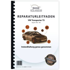 VW Bus T3 1986-1992 Instandhaltung Inspektion Wartung Reparaturhandbuch