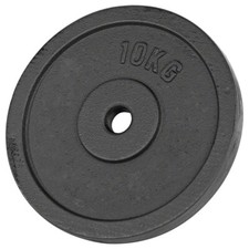 Hantelscheibe aus Gußeisen, Hantel, Gewichte, Stück: 10 kg