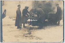 Foto Frankreich-Hausschlachtung-Soldaten   1.WK  (f491)