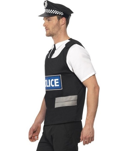 Polizist kostüm set - polizist,