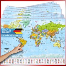 Weltkarte Poster XXL Landkarte