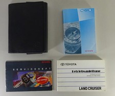 Bordmappe + Betriebsanleitung Toyota Land Cruiser Typ J9 von 2000