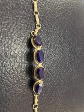 Lapislazuli armband 925 - lapislazuli,