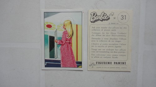 Panini barbie 1978 vignette - barbie,