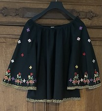 Vintage boho blumen - vintage, embroidery