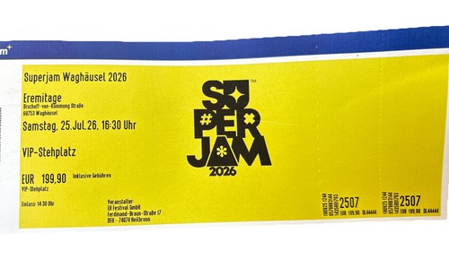 Superjam waghäusel 2026 - waghäusel,