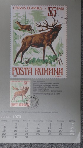 Der große briefmarkenkalender - der,