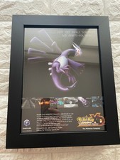 Pokemon GameCube XD Der Dunkle Sturm Werbung Promo Ad Print Gerahmt / Framed