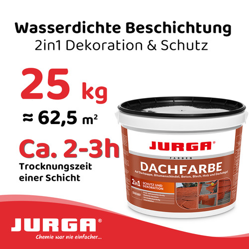 Jurga dachfarbe 25 kg - dachfarbe,