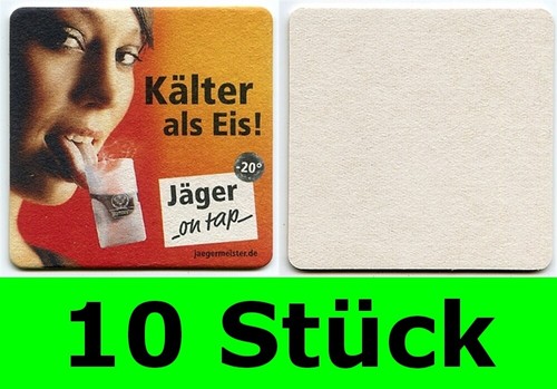 Stück bierdeckel - 10,