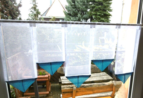 Scheibengardinen fenster 80cm - ,