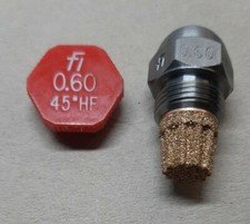 Ölbrenner Düse, Öldüse, Ölbrennerdüse Fluidics FI 0.60 / 45° Grad HF | #52