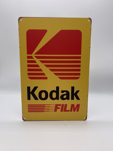 Blechschild kodak film - blechschild,