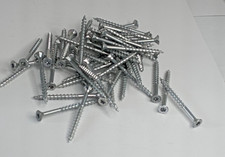 Holzschrauben 4x50 mm 50 Stück T20 Senkkopf Teilgewinde Stahl verzinkt