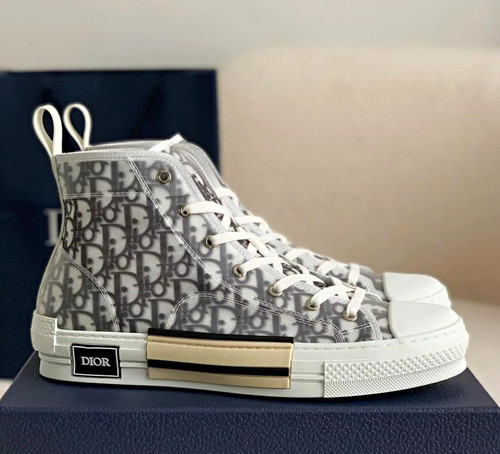 Dior b23 high top sneaker - dior,