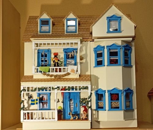 Puppenhaus holz mit toller - puppenhaus,