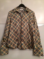 Bluse – Größe 38 - Burberry Muster