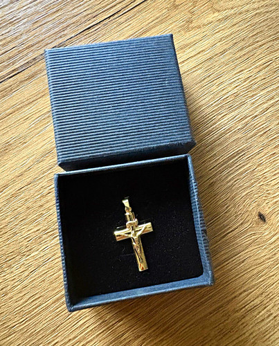 333 gold kreuzanhänger - gold,