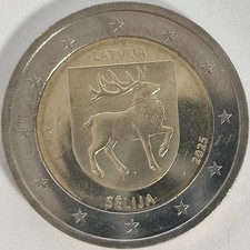2  Euro Gedenkmünze Lettland 2025 Selija