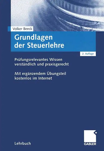 Grundlagen der steuerlehre - der,