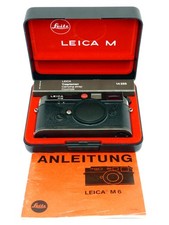 ✮ Leica M6 Body Schwarz