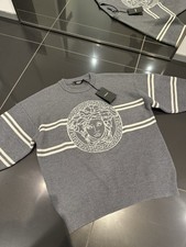 Versace Knitsweater Grau Gr L