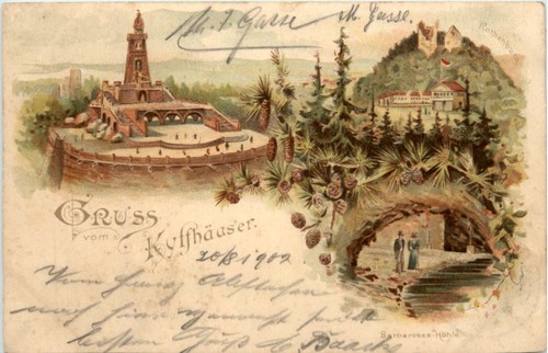 Kyffhäuser kaiser wilhelm - kyffhäuser,