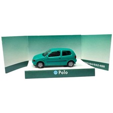 Herpa VW Polo 6N 2-Türer - 1:87 H0 Ovp NEU Grün Modellauto - INKgrafiX TOYS A332