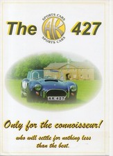 AK Sportcars 427 kit car (AC Cobra replica, made in GB)_2003 Prospekt / Brochure