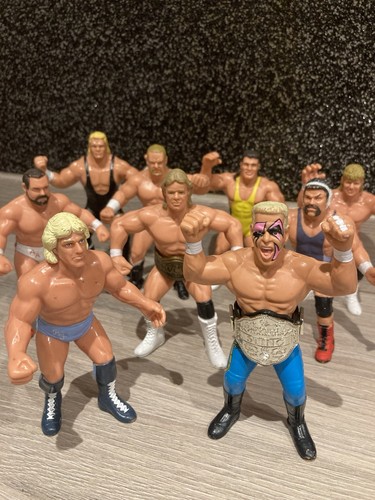 Wcw galoob vintage wrestling - galoob,