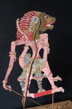 Sehr alte und große Wayang