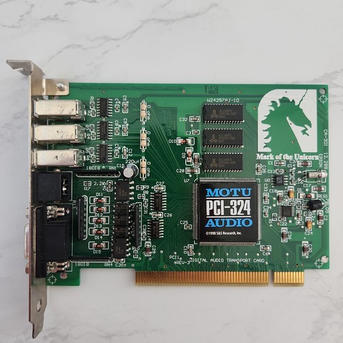 Motu pci 324 digital audio - motu,