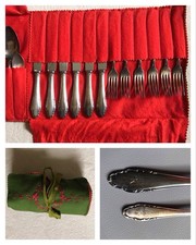 alte Bestecktasche mit