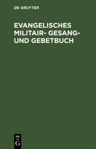 Evangelisches militair - evangelisches, militair-