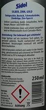 Silber Zinn Gold 250ml Reinigt