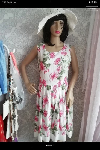 Sommerkleid blumen muster - sommerkleid,