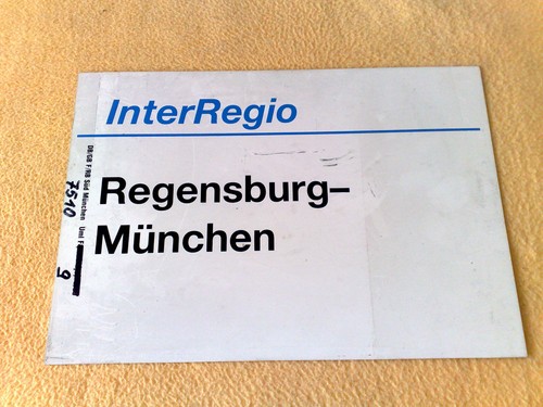 Zls interregio regensburg - regensburg,
