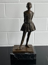 Degas Bronzefigur Kleine Tänzerin 38 cm – Impressionistische Skulptur Bronze