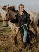 SCIPPIS Reitmantel Mantel Regenmantel Stockman Outdoor schwarz braun beige