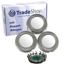 3x Set Scherkopf Messer