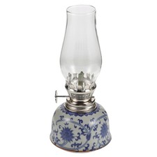  Butterlampe Aus Blau-weißer