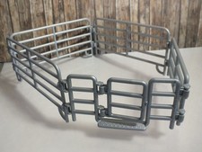 Schleich Zaun Weidezaun 42487 silber Bauernhof