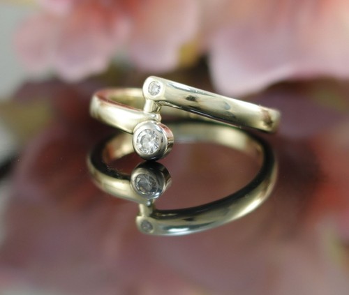 Brillant ring 585er 14 - ring,