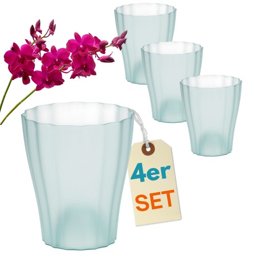 4er set orchideentopf - 4er,