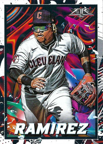 2022 topps fire jose ramirez - jose,