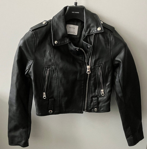 Biker jacke bershka leder - biker,
