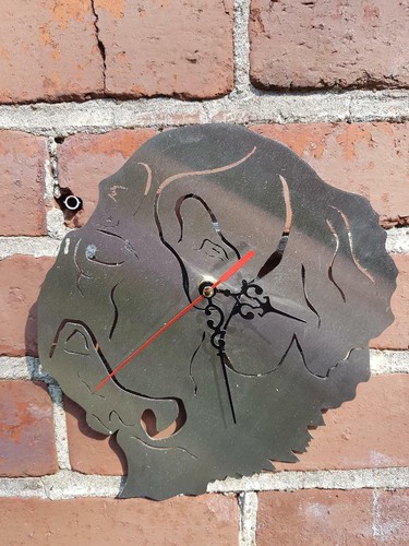 Edelstahl wanduhr - edelstahl,