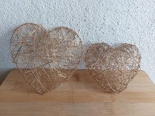 Dekoherzen aus Draht 