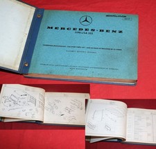 Mercedes Fahrerhaus Ersatzteilliste L, LA 322 für Kurz Hauber LKW 710, 911, 1113